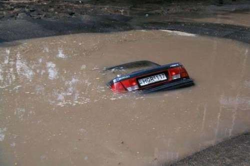 Машины попавшие в аварию