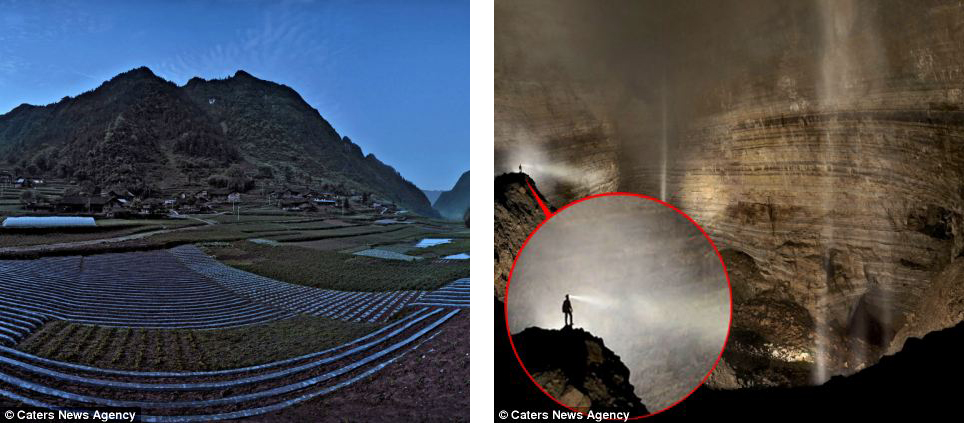 Затерянный мир. Найдена гигантская пещера в Китае, которая имеет свой климат и облака Затерянный мир, Найдена, гигантская пещера, в Китае, климат, облака