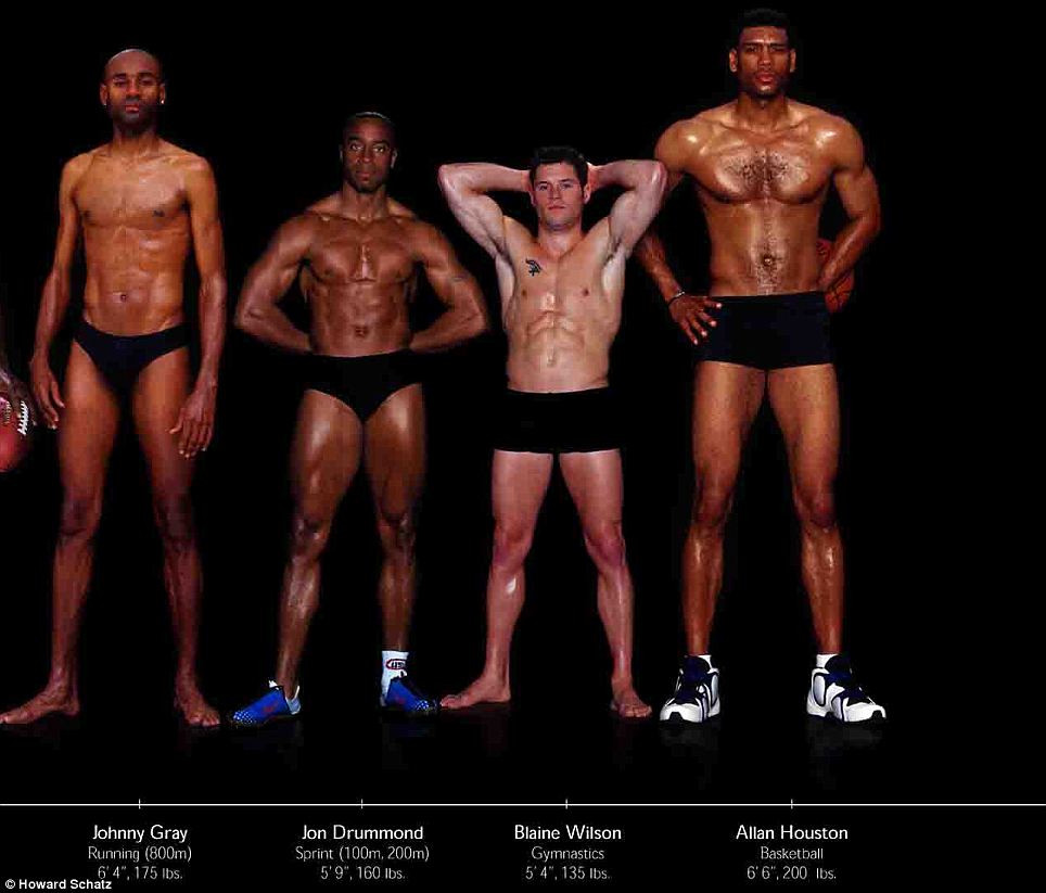 как выглядят, тела ,олимпийских спортсменов,в зависимости от,вид спорта