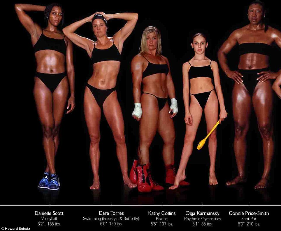 как выглядят, тела ,олимпийских спортсменов,в зависимости от,вид спорта