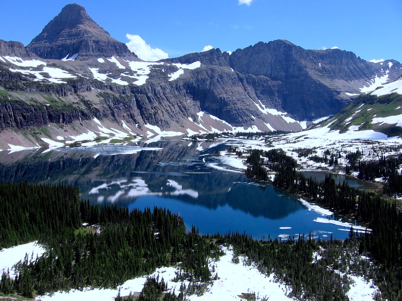 Природа, национального парк, Глейшер Монтана, Glacier National Park