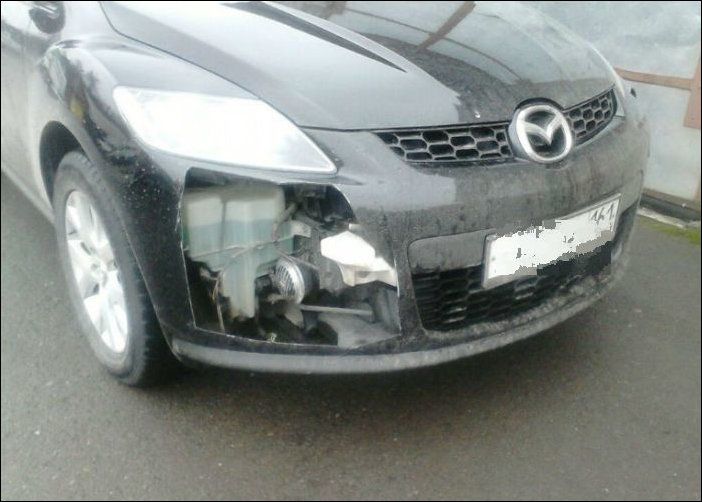 Как ,воруют, России, Вырезали, противотуманки, фары, болгаркой