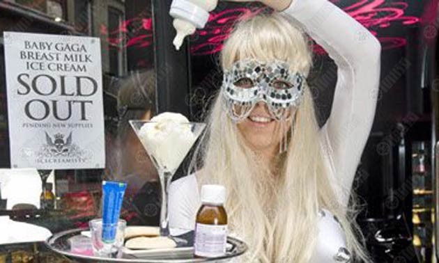 Удивительное мороженое из грудного молока Baby Gaga Icecreamists мороженое из грудного молока