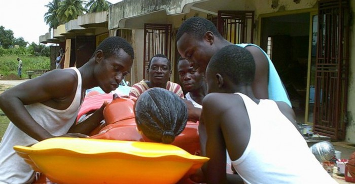 Гробы, сумасшедшие, формы, похороны, Гана, Африка, племя Га