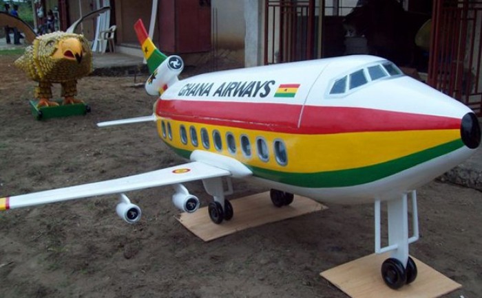 Гробы, сумасшедшие, формы, похороны, Гана, Африка, племя Га