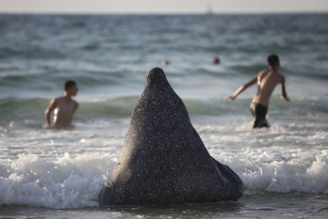 Палестинские женщины, на пляже, Израиль, Ид аль-Фитр, Тель-Авив, окончание, Рамадан