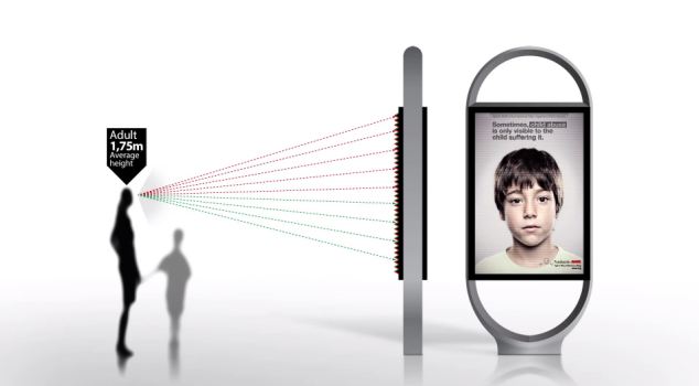 Anar Foundation, реклама, баннер, насилие над детьми