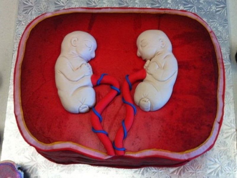 торты для мам, торты с младенцами, шокирующий торт,еда,дети