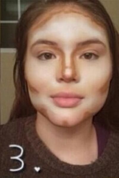 Превращение, обычной, девушки, при помощи, макияж, в красотку