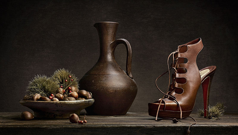 Нестандартные рекламные снимки от Питера Липпмана Питер Липпман, Peter Lippmann, Кристиан Лубутен, Сhristian Louboutin, обувь туфли, реклама