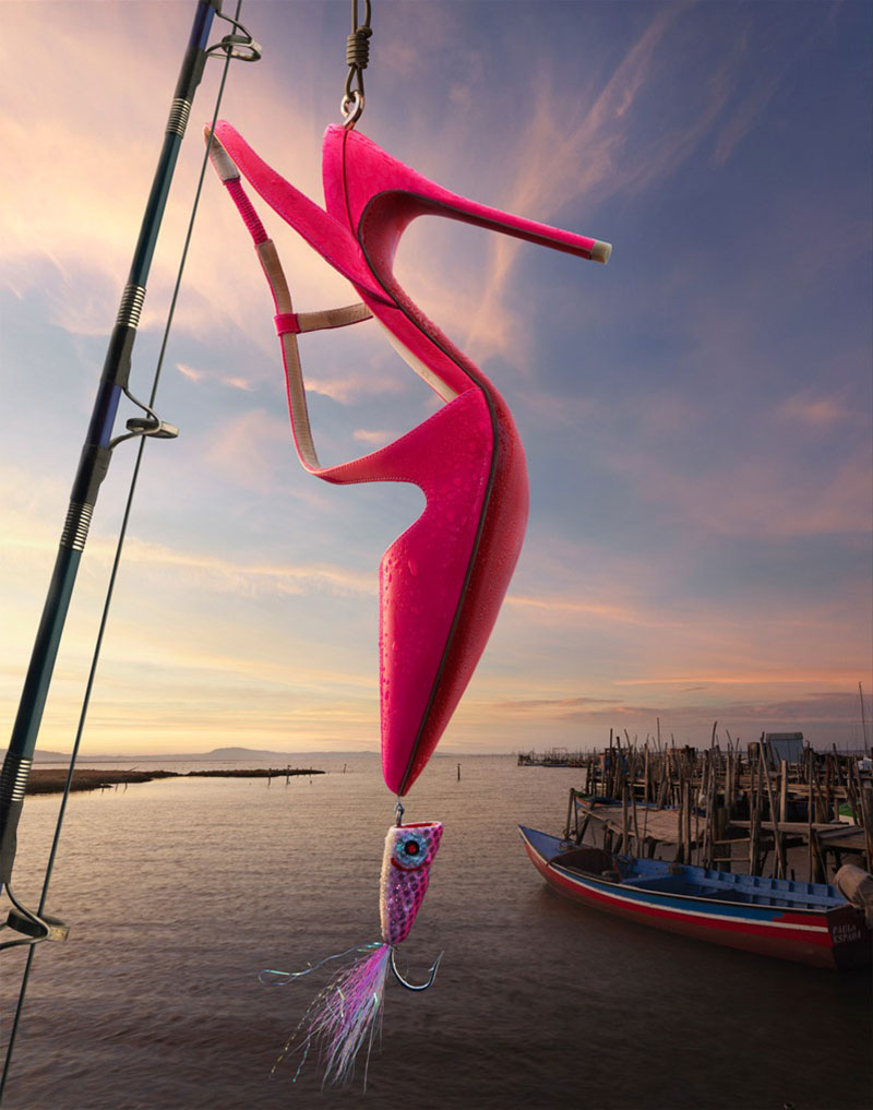 Нестандартные рекламные снимки от Питера Липпмана Питер Липпман, Peter Lippmann, Кристиан Лубутен, Сhristian Louboutin, обувь туфли, реклама