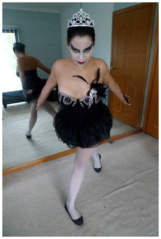 Девушка, любит, переодеваться, в костюмы, перевоплощение, theme me