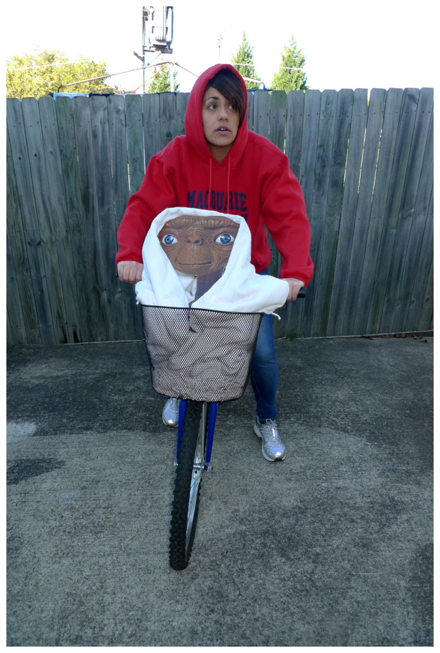 Девушка, любит, переодеваться, в костюмы, перевоплощение, theme me