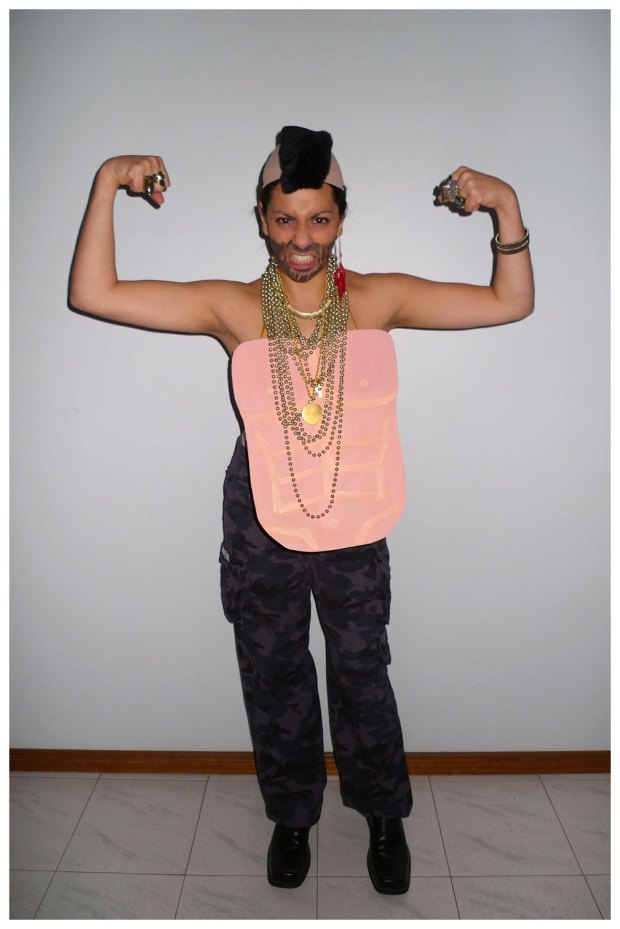 Девушка, любит, переодеваться, в костюмы, перевоплощение, theme me