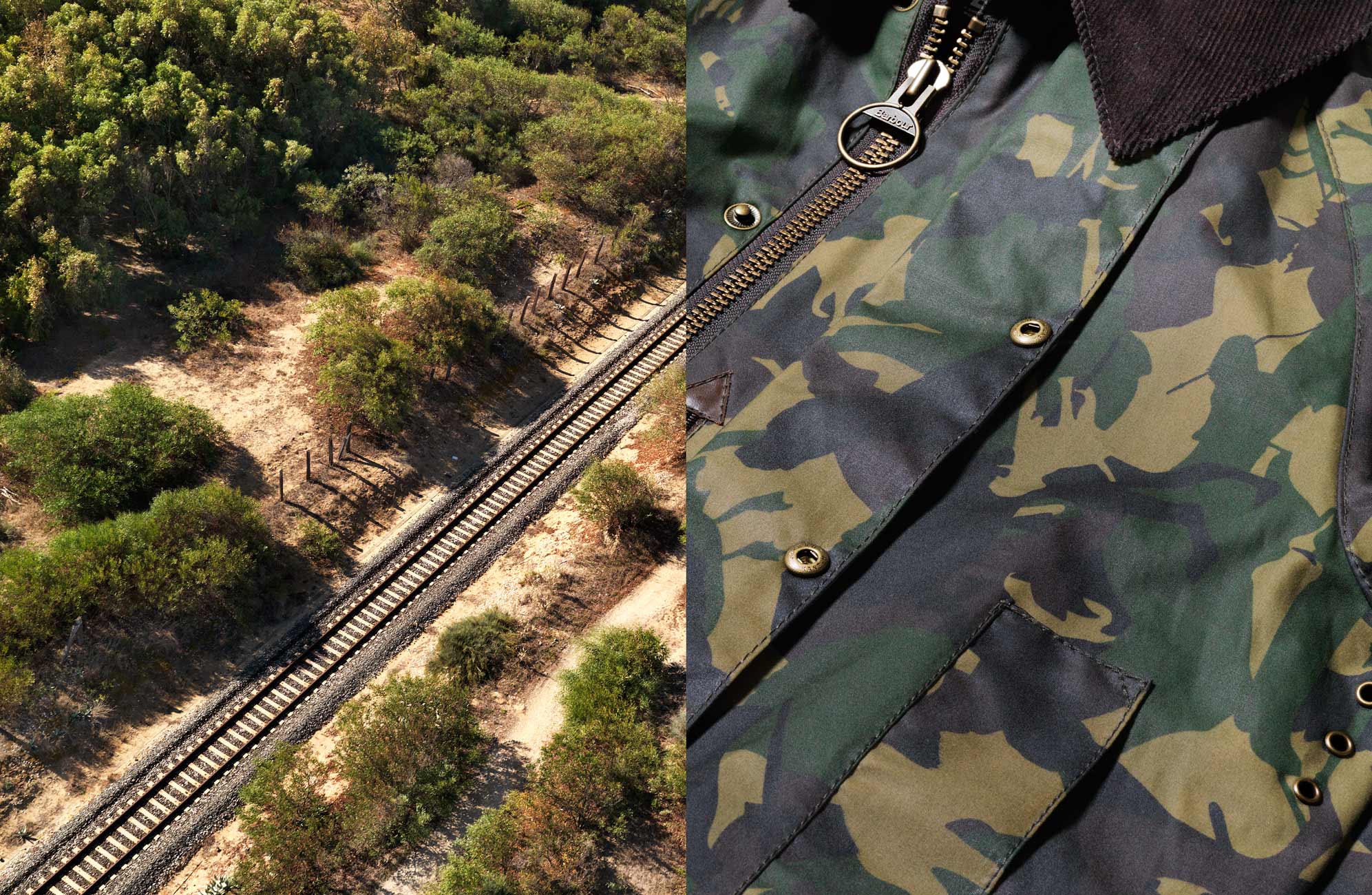 Пейзажи совмещенные с одеждой,  Джозеф Форд, Joseph Ford