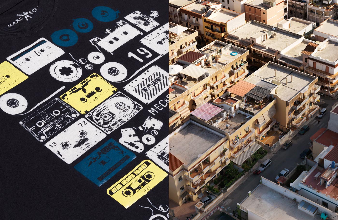 Пейзажи совмещенные с одеждой,  Джозеф Форд, Joseph Ford