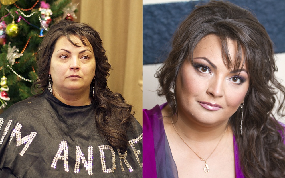 Девушки, до и после, макияж, косметика, Вадим Андреев