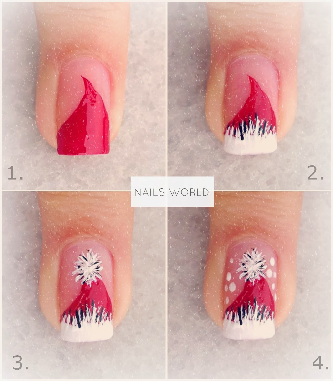 Оригинальные, идеи, новогодний маникюр, мк