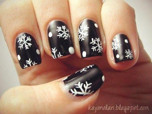 Оригинальные, идеи, новогодний маникюр, мк