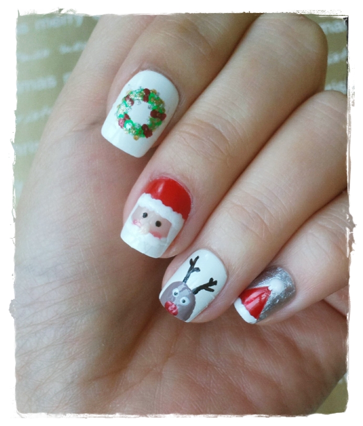 Оригинальные, идеи, новогодний маникюр, мк