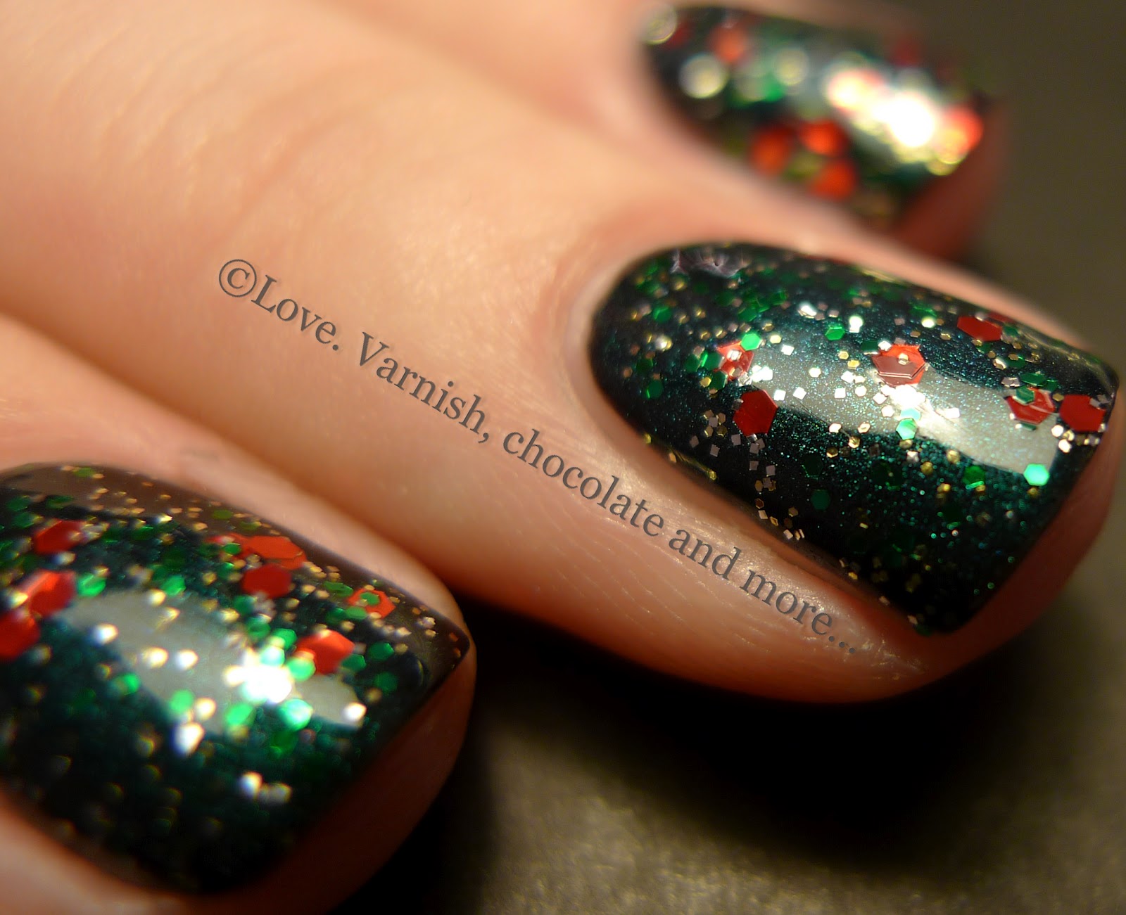 Оригинальные, идеи, новогодний маникюр, мк