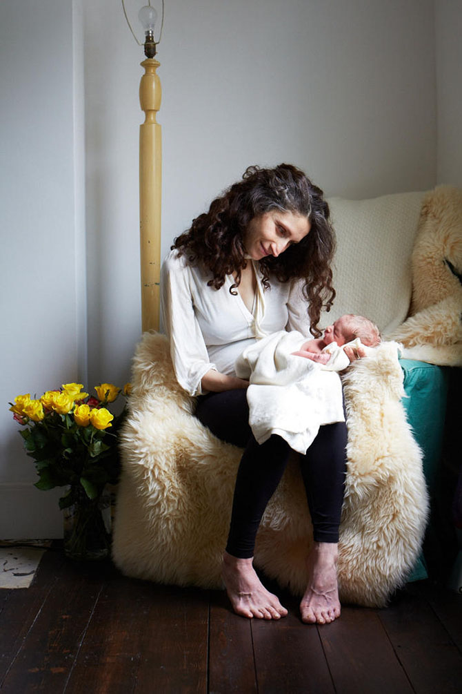 Трогательные, портреты, мать и дитя,  новорожденные, дети, jenny lewis, one day young
