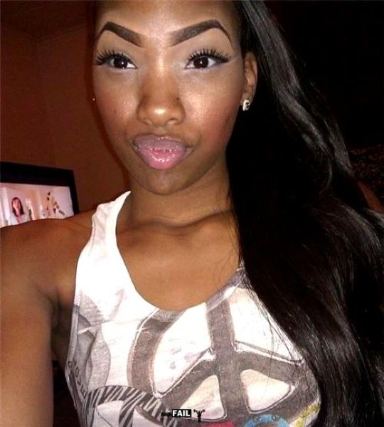 жуткие страшные брови