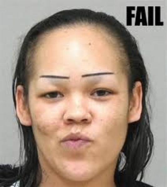 жуткие страшные брови