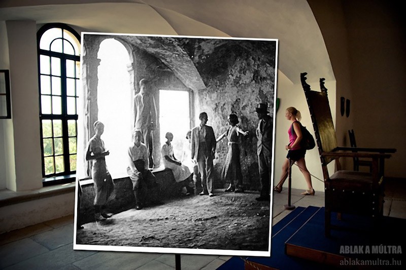 Окно в прошлое, фотограф Кереньи Золтан, прошлое в настоящем