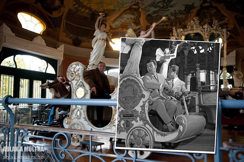 Окно в прошлое, фотограф Кереньи Золтан, прошлое в настоящем