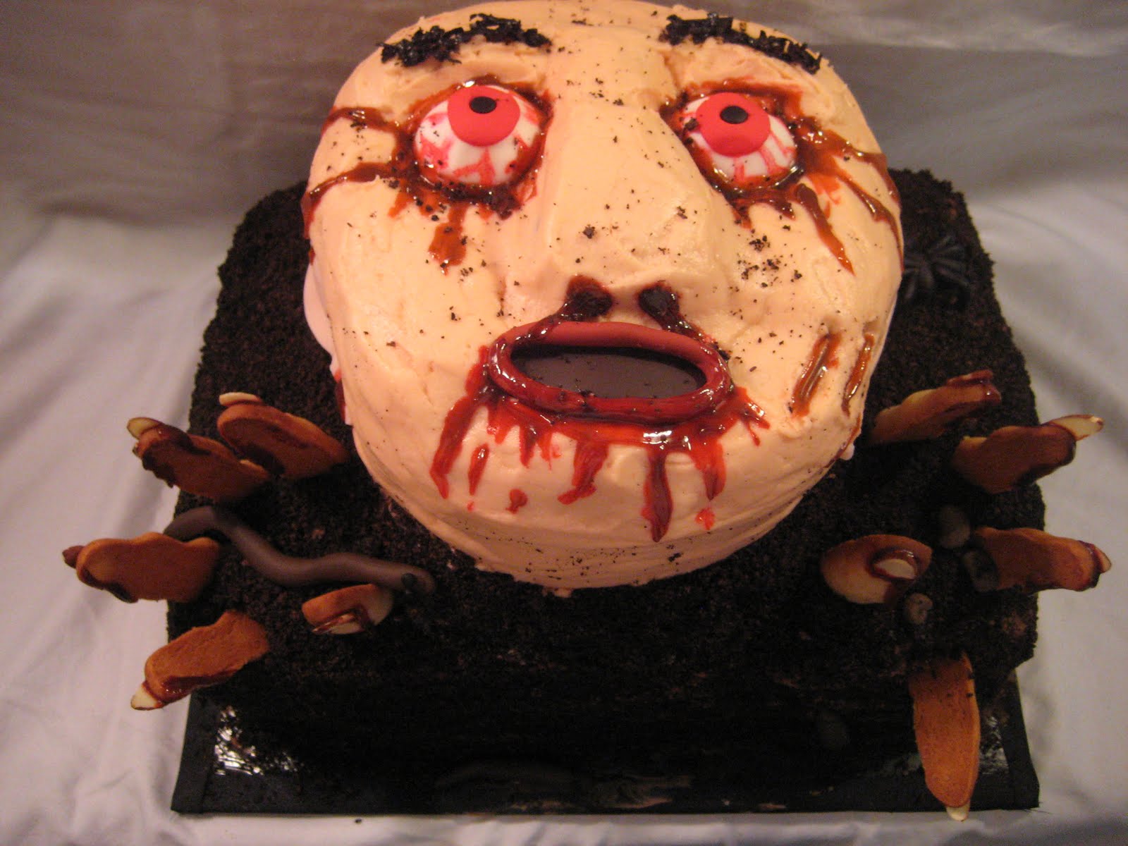 Жуткие,торты, Хэллоуин