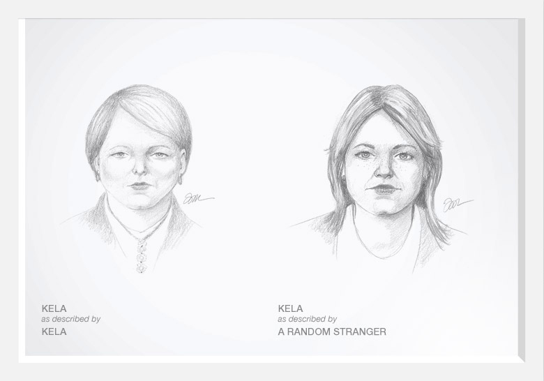 Эксперимент, Dove, портреты девушек 