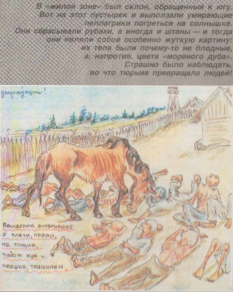 Жизн,ь ГУЛаг, рисунки, художница, Ефросинья Керсновская