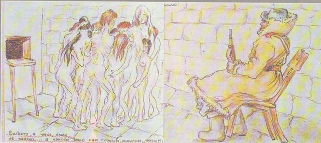 Жизн,ь ГУЛаг, рисунки, художница, Ефросинья Керсновская