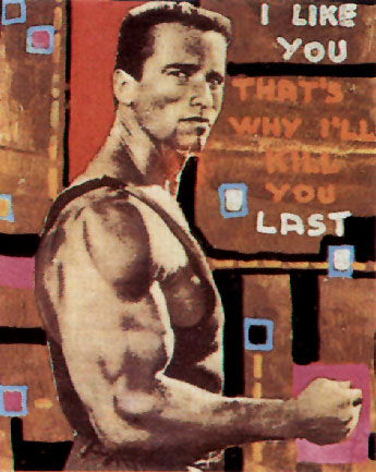 Картины, нарисованные, знаменитостями, не известными,не художники, Сталлоне, Гитлер, Цой, Бертон, Мэнсон