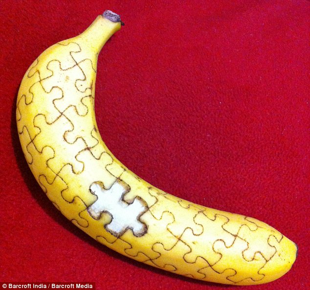 тату на бананах, татуировки на бананах