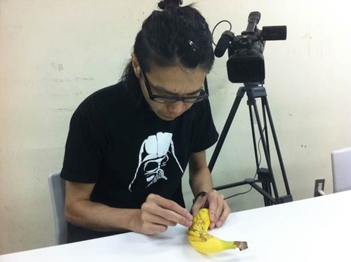 тату на бананах, татуировки на бананах