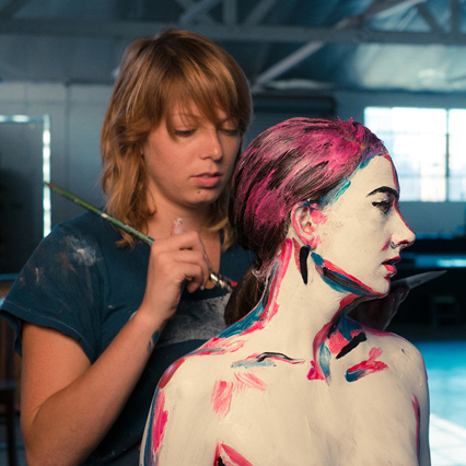 Реальные картины: люди, нарисованные в реальности Боди-арт, на людях, художница, Алексы Мид, Alexa Meade, картины