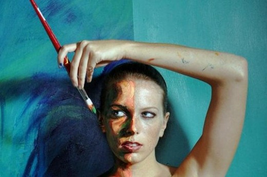 Реальные картины: люди, нарисованные в реальности Боди-арт, на людях, художница, Алексы Мид, Alexa Meade, картины