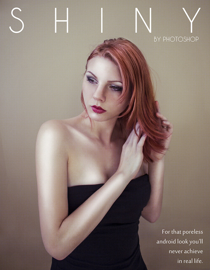 Фотошоп - лучшая косметика! Анна Хилл,Anna Hill,против фотошопа, Photoshop, проект, Beauty Is Only Pixel Deep