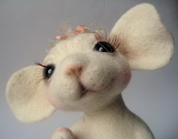 Милейшие зверята из войлока