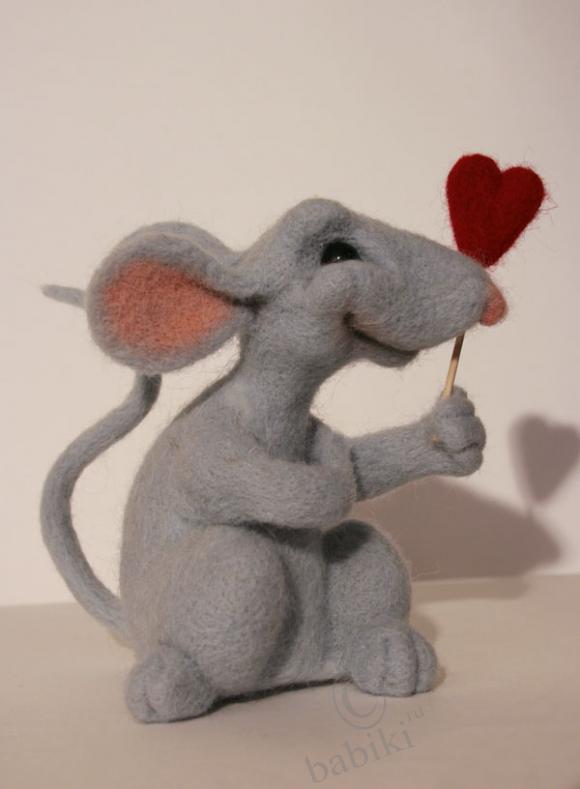 Милейшие зверята из войлока