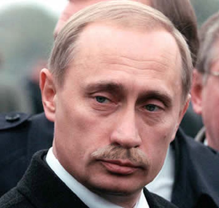 путин усы, усатый путин