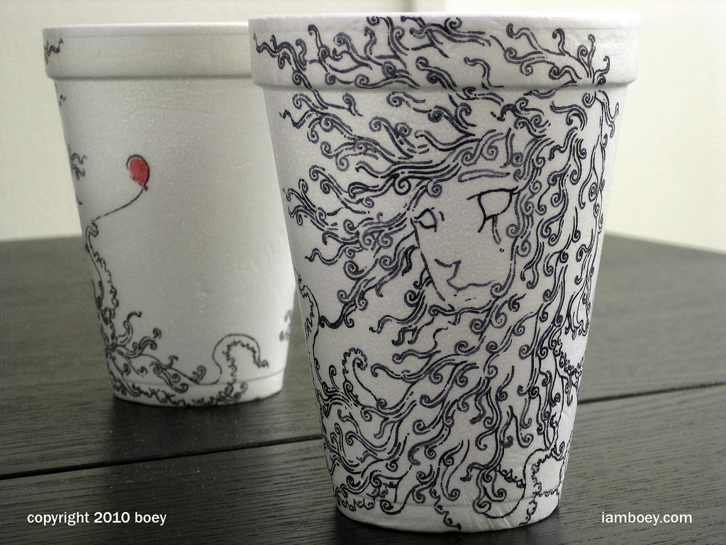 Чеминг Бои Cheeming Boey кофейные стаканчики 