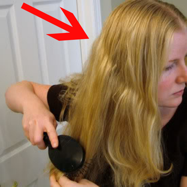Как завязать волосы так чтобы не было залома от резинки