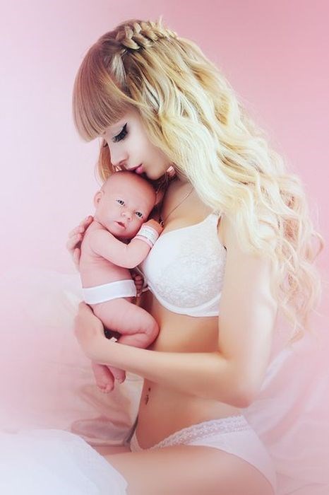 русская Барби, Барби из Москвы, живая кукла, Анжелика Кенова