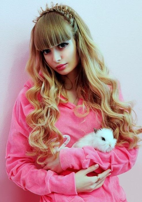 русская Барби, Барби из Москвы, живая кукла, Анжелика Кенова