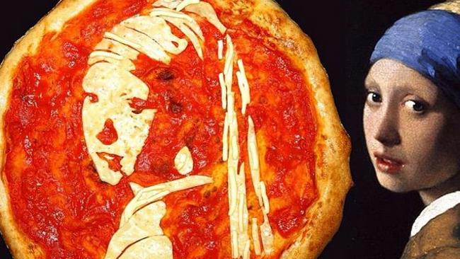 Гастрономическое искусство: пицца с изображением знаменитостей domenico crolla, Доменико Кролл, Bella Napoli, пицца