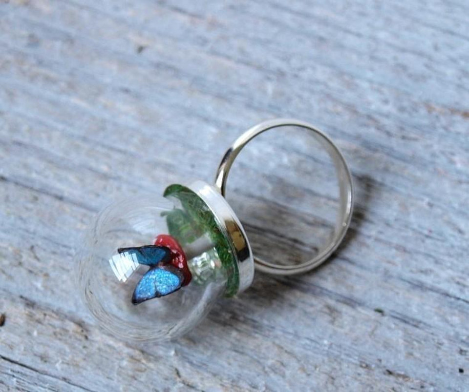 Украшения, природой внутри, Май МакКеми, Mai McKemy, лес, пейзажи, художница