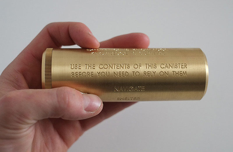 Набор, для выживания, помещающийся в ладони